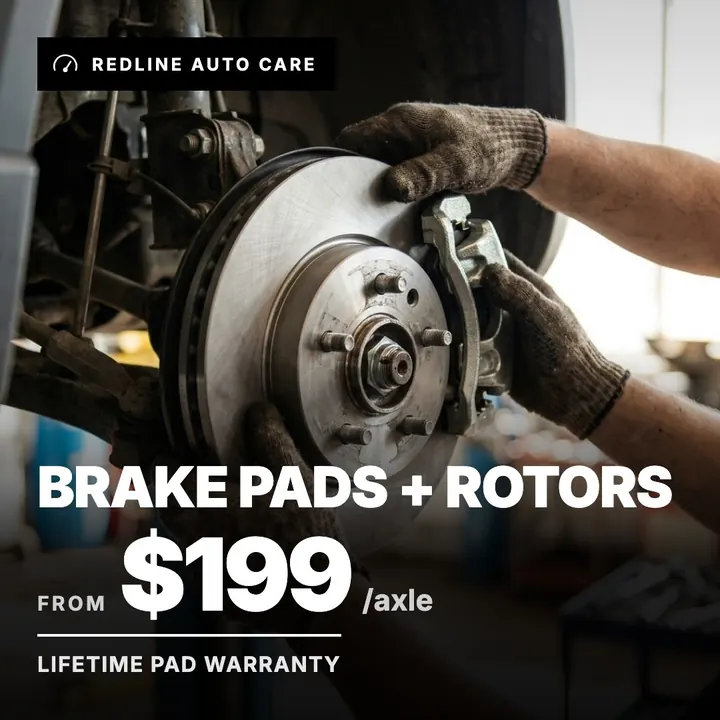 Redline Auto Care ad